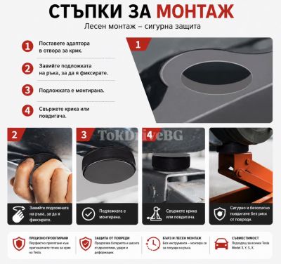 Гумени подложки за крик 